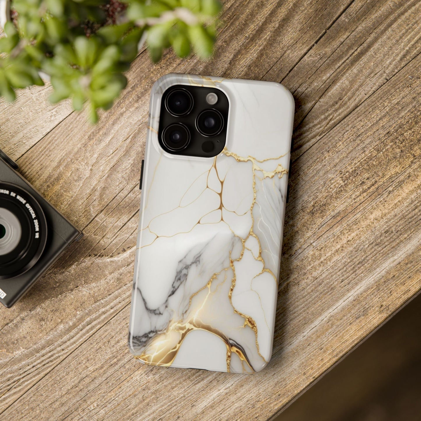 Husă de protecție, Magsafe, Marble Gold